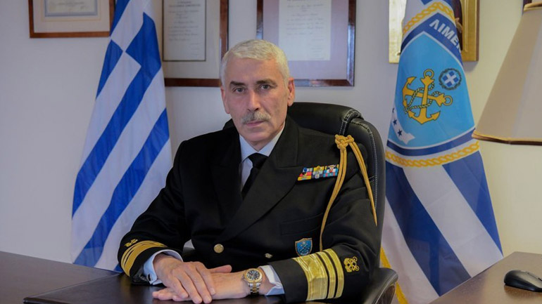 Νέος αρχηγός του Λιμενικού ο αντιναύαρχος Γεώργιος Αλεξανδράκης