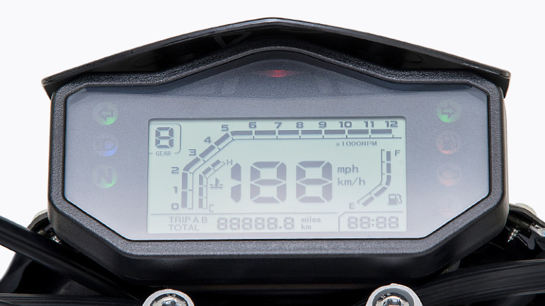 LCD ψηφιακή οθόνη πληροφοριών.