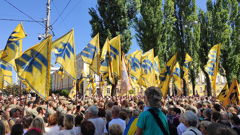Ισραηλινές Ομάδες Ανθρωπίνων Δικαιωμάτων: Να σταματήσει το Ισραήλ να εξοπλίζει τους νεοναζί στην Ουκρανία (2018)