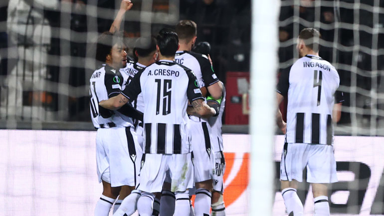 Προβάδισμα πρόκρισης για τον ΠΑΟΚ, νίκησε με 1-0 τη Γάνδη και πλησίασε στους «8» του Europa Conference League