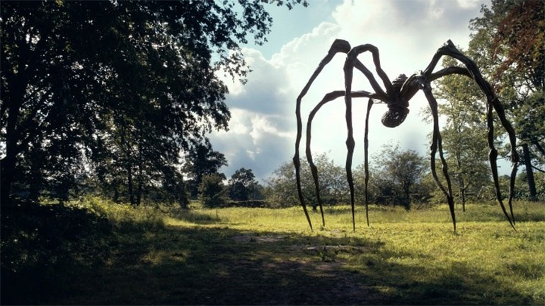 Μία γιγαντιαία αράχνη 10 μέτρων στον κήπο του ΚΠΙΣΝ