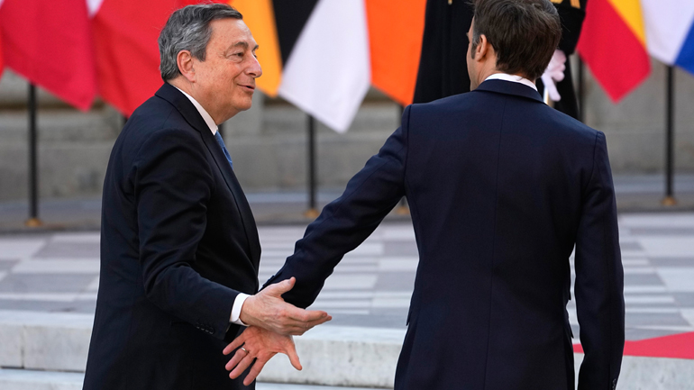 Μάριο Ντράγκι: «Η απάντηση σε αυτό το δράμα δεν μπορεί παρά να είναι ευρωπαϊκή»