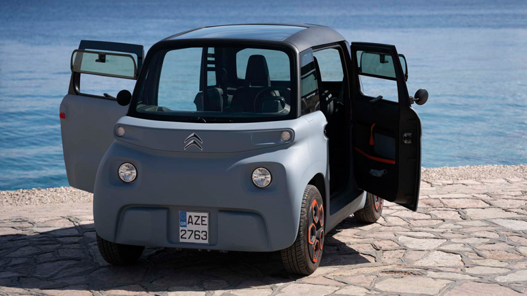 Citroen Ami: Από 6.500 ευρώ και αυτονομία 75χλμ. με φόρτιση τριών ωρών σε οικιακή πρίζα