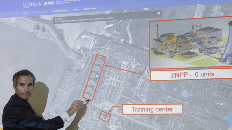 Ρωσία και Ουκρανία δεν συμφώνησαν για την ασφάλεια των πυρηνικών εγκαταστάσεων