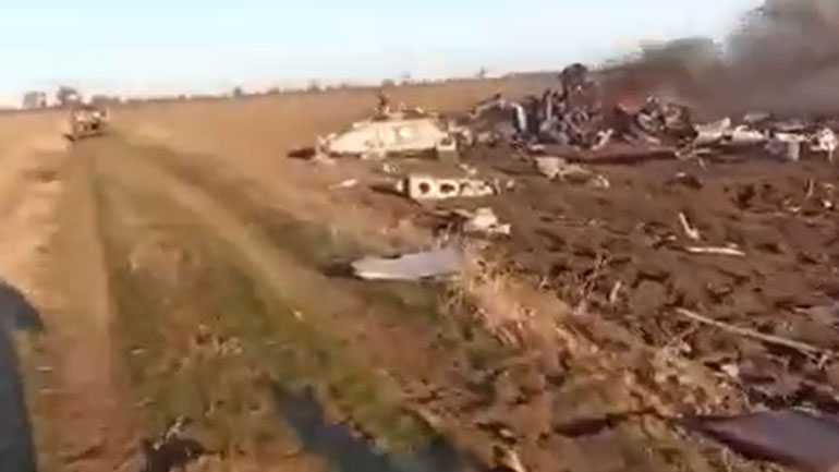 Ουκρανικά Μέσα αναφέρουν ότι δύο ρωσικά ελικόπτερα καταρρίφθηκαν στη Χερσώνα