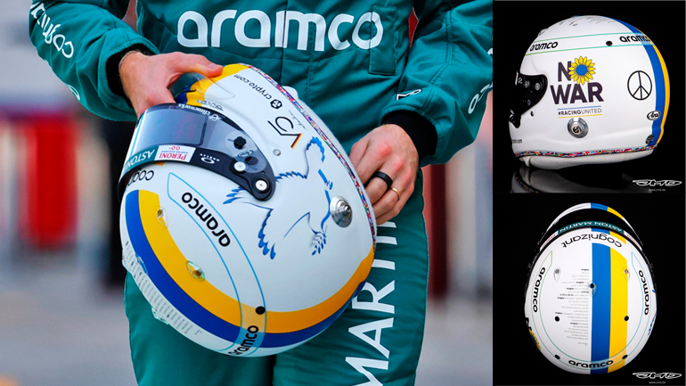 Η σημαία του «ψευδοκράτους» στο κράνος του Sebastian Vettel προκάλεσε αντιδράσεις