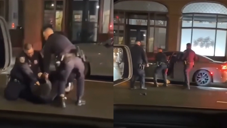 Ύποπτος το σκάει από τρεις αστυνομικούς