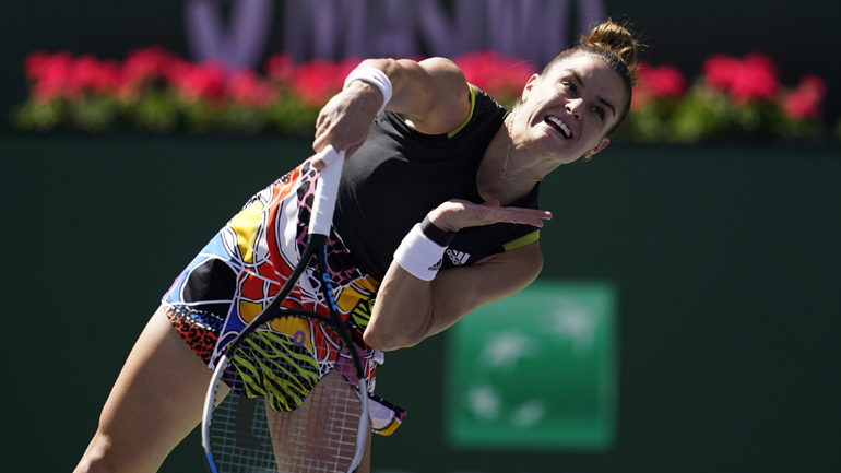 Indian Wells: Ήττα της Σάκκαρη στο διπλό