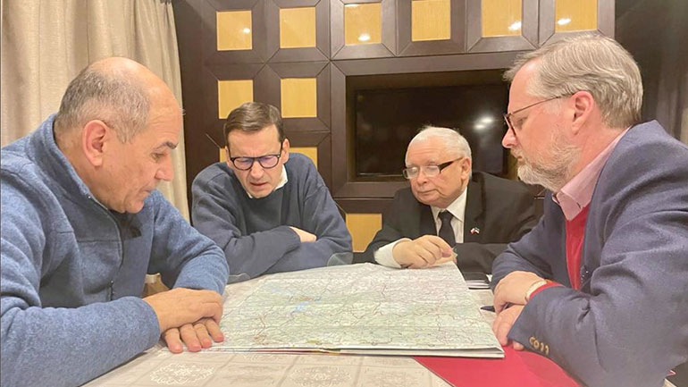 Μοραβιέτσκι: Εδώ, στο μαστιζόμενο από τον πόλεμο Κίεβο, γράφεται ιστορία