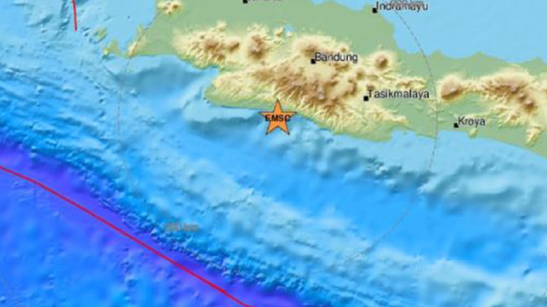 Σεισμός 5,3 Ρίχτερ στην Ιάβα