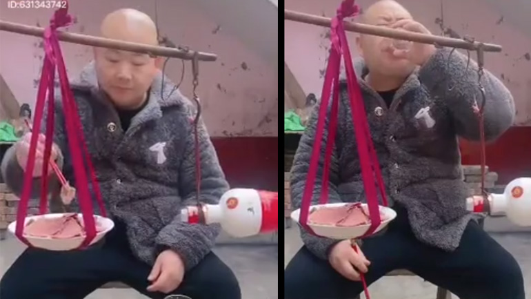 Τρώγοντας και πίνοντας με μια ζυγαριά