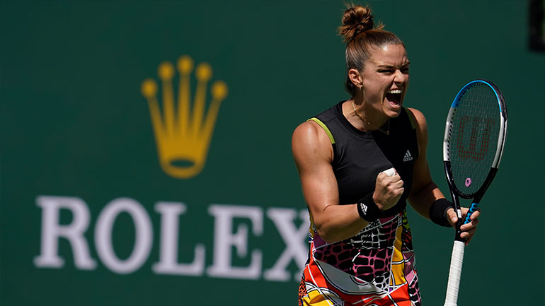 Indian Wells: Εξαιρετική η Σάκκαρη, 2-0 την Ρουμπάκινα