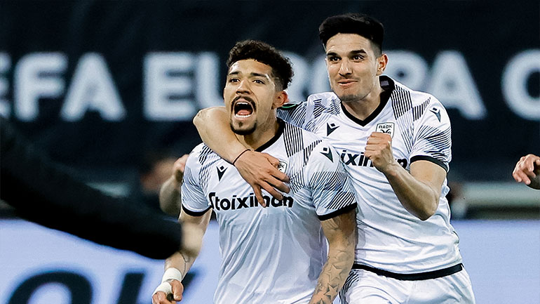 Στα προημιτελικά του Conference League ο ΠΑΟΚ, 2-1 τη Γάνδη