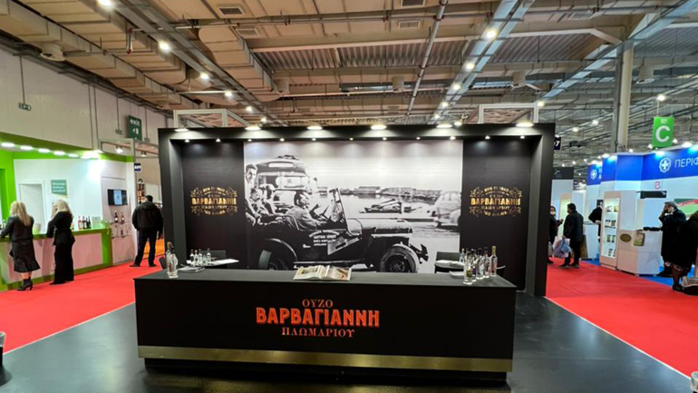 Το Ούζο Βαρβαγιάννη με επιτυχημένη παρουσία στη Foodexpo 2022