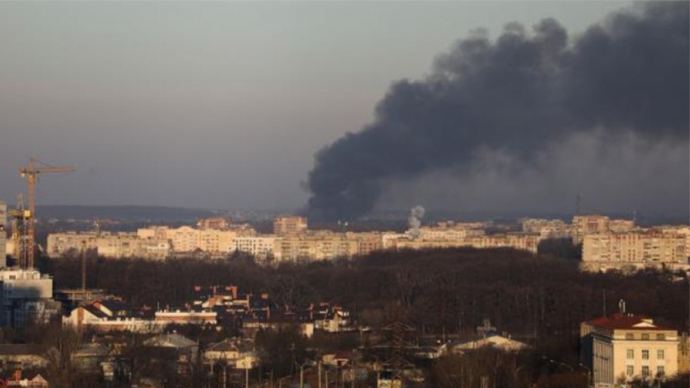 Λβιβ: Μετά το αεροδρόμιο, «χτύπημα» και σε εργοστάσιο επισκευής αεροσκαφών