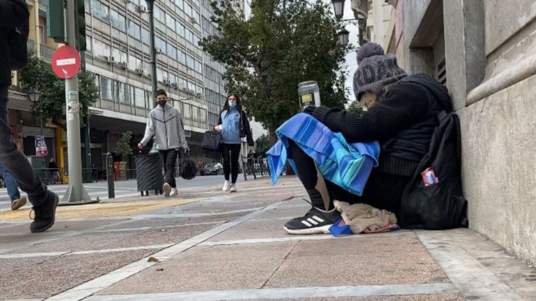 Στην Αθήνα του 2022 υπάρχουν ακόμα άστεγοι