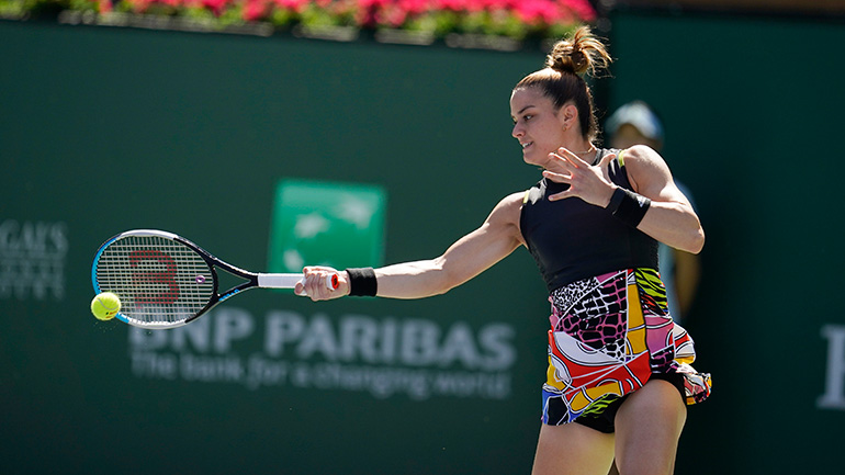 Tένις: Τα highlights από τον αγώνα της Σάκκαρη με την Μπαντόσα