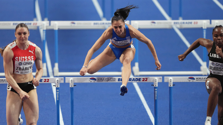 Παγκόσμιο Πρωτάθλημα Κλειστού στίβου: Εκτός ημιτελικού η Ελισάβετ Πεσιρίδου