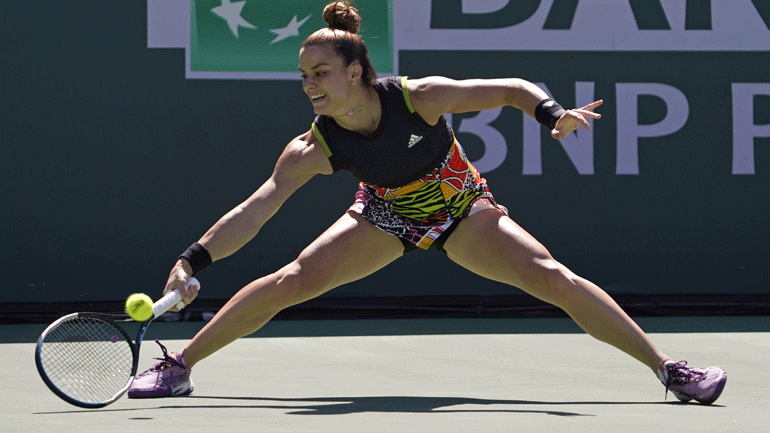 Ήττα για την Σάκκαρη στον τελικό του Indian Wells, 2-0 η Σφιόντεκ