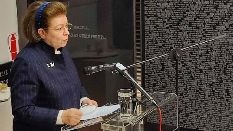 Η ΥΠ.ΠΟ Λ. Μενδώνη εγκαινίασε έκθεση στο Εβραϊκό Μουσείο Θεσσαλονίκης