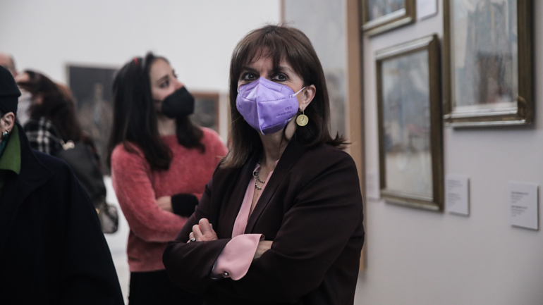 Σακελλαροπούλου: Στην Εθνική Πινακοθήκη μαζί με νέες και νέους από τον Σύλλογο Συνδρόμου Down Ελλάδος