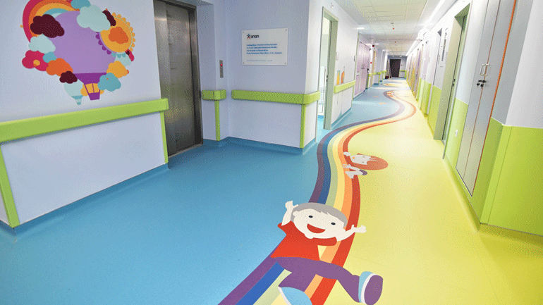 Δείτε πώς ο ΟΠΑΠ μεταμόρφωσε τον 4ο όροφο του παιδιατρικού νοσοκομείου «Παναγιώτης και Αγλαΐα Κυριακού»