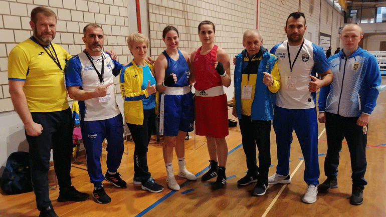 Πυγμαχία: «Χάλκινη» πρωταθλήτρια Ευρώπης η Βάσω Σταυρίδου