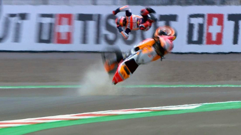 Επέστρεψε το πρόβλημα όρασης του Marc Marquez