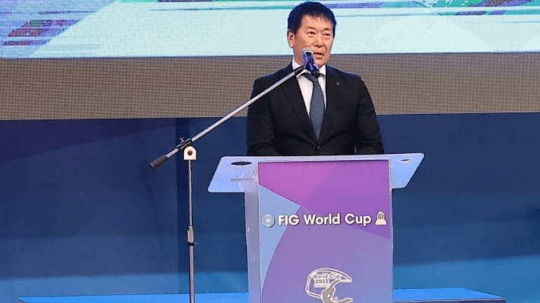 Εύσημα από τον Πρόεδρο της FIG: «Η ελληνική γυμναστική θα επιστρέψει δυνατά, βλέπω σπουδαίο μέλλον για την Ε.Γ.Ο.»