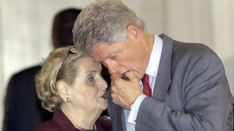 Μπιλ Κλίντον: Η Μαντλίν Ολμπράιτ υπήρξε μια παθιασμένη δύναμη για την ελευθερία, τη δημοκρατία και τα ανθρώπινα δικαιώματα