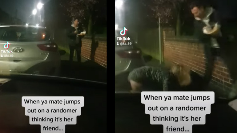 Τρομάζοντας το λάθος άτομο 