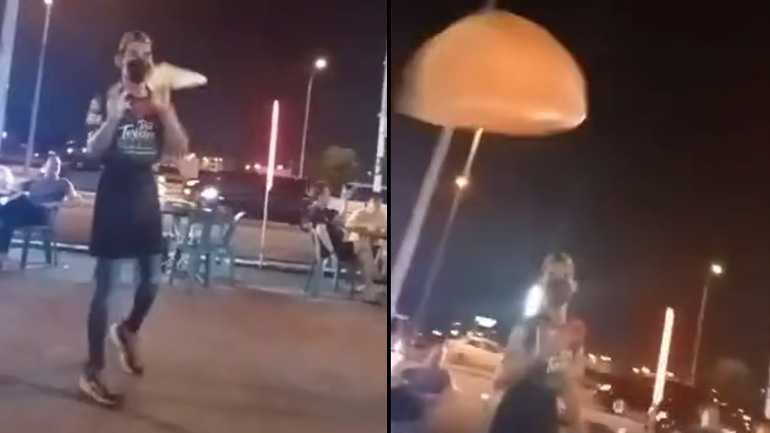 Ο πελάτης πήρε μέρος στο σόου