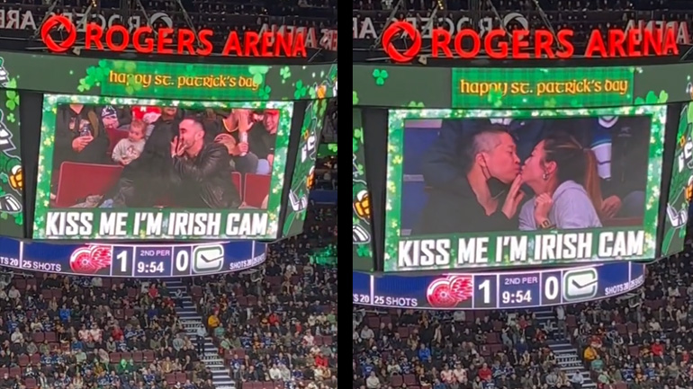 Kiss cam: Πλάνο για ένα φιλί στο γήπεδο 