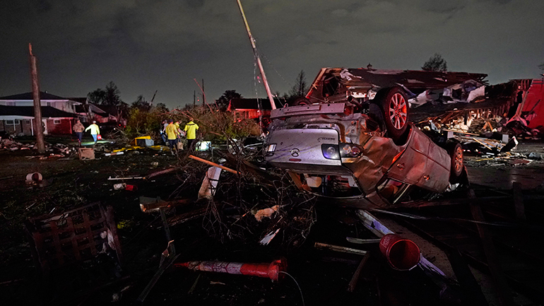 ΗΠΑ: Ανεμοστρόβιλος πλήττει τη Λουιζιάνα – Τουλάχιστον ένας νεκρός