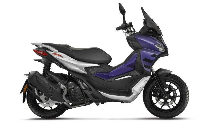 Επιθετική εμφάνιση με τη σφραγίδα της Aprilia.