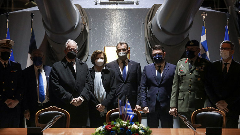 Υπεγράφη η σύμβαση για τις φρεγάτες Belharra