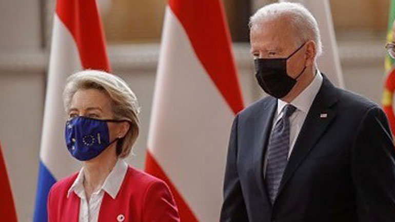Διμερής συνάντηση Ούρσουλα φον ντερ Λάιεν -Τζο Μπάιντεν την Παρασκευή