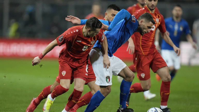 Εκτός Παγκοσμίου Κυπέλλου η Ιταλία, 1-0 η Βόρεια Μακεδονία