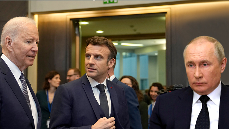 «Μαζεύει» τον Μπάιντεν ο Μακρόν