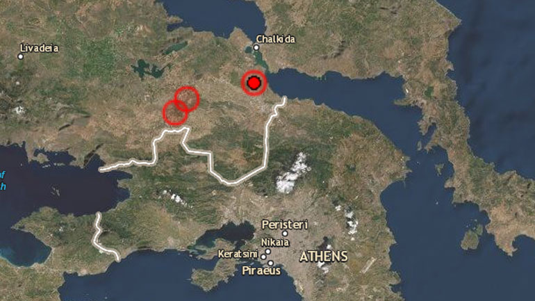 Σεισμός 3,8 Ρίχτερ στη Θήβα – Αισθητός στην Αθήνα
