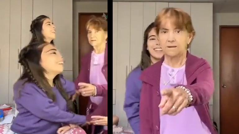 Γιαγιά, έλα να σου δείξω ένα φίλτρο!