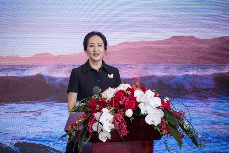 Η Meng Wanzhou, Huawei's CFO