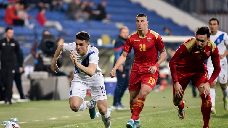 Κακή εμφάνιση και ήττα με 1-0 για την Εθνική μας στο φιλικό με το Μαυροβούνιο
