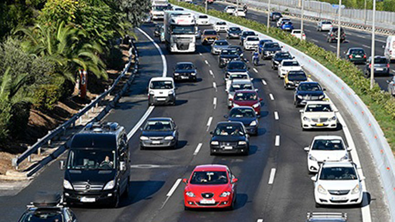 Kυκλοφοριακές ρυθμίσεις στην Εθνική οδό στο ύψος της γέφυρας Καλυφτάκη