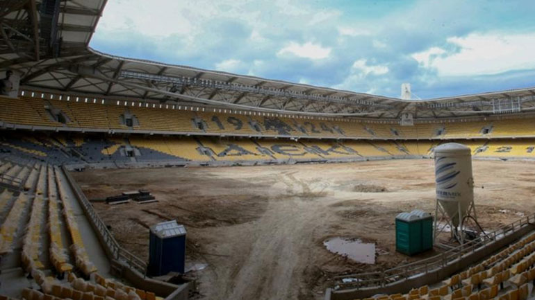 ΑΕΚ: Ξεκίνησαν οι εργασίες για τον χλοοτάπητα στην «Αγια-Σοφιά»