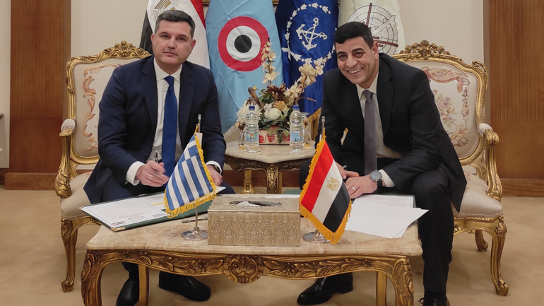 Υπογραφή προγράμματος στρατιωτικής συνεργασίας Ελλάδας-Αιγύπτου για το 2022