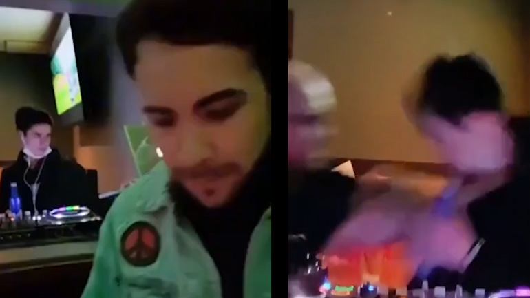 DJ εκνευρίζεται όταν κάποιος πειράζει την κονσόλα του