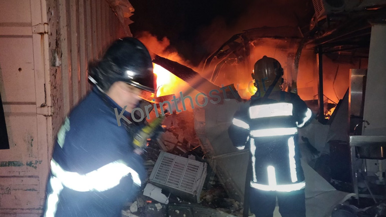 Ένας νεκρός από έκρηξη στην Κόρινθο