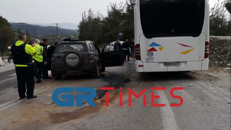 Θεσσαλονίκη: Νεκρός ο οδηγός του Ι.Χ. που συγκρούστηκε με λεωφορείο 