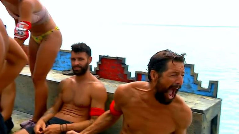 Survivor: Άγριος καβγάς ανάμεσα σε Απόστολο Ρουβά και Τάκη Καραγκούνια